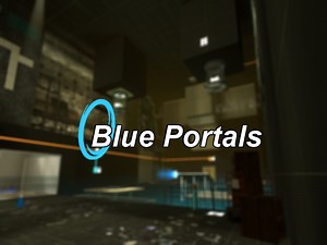 News of a forthcoming update. - Blue Portals mod for Portal