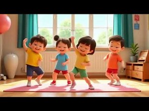 Stretching and Exercising Song | CoComelon Nursery Rhymes & Fun Kids Songs