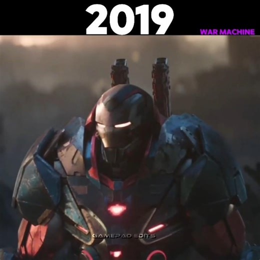 Evolution of War machine (1994-2019)#evolution#warmachine#youtubeshorts#shorts#trending#viral#marvel