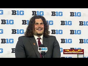 USC offensive lineman Jonah Monheim previews Trojan season at 2024 Big Ten Media Day