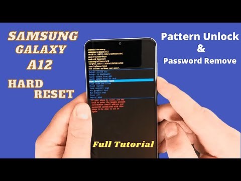 How To Factory Reset Samsung A12 Without password | Samsung Galaxy A12 Hard Reset