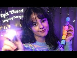 ASMR Follow my Instructions to SLEEP 💤 Eyes Closed halfway through