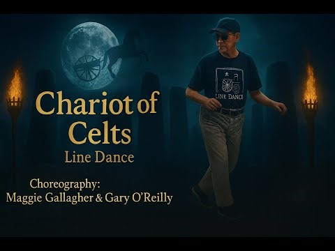 Chariot of Celts Line Dance with Song Subtitles