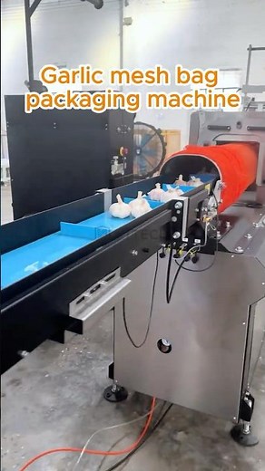 Multifunctional Garlic Net Bag Packing Machine | 1–5 kg Mesh Bags | Auto Weigh & Pack for Produc