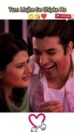 Holi ka pyar 🤭😘❤️ #Kasamterepyarki #rishi #tanu #holi #hilarious #love #shorts #ytshorts #trending