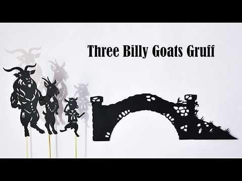 Three Billy Goats Gruff: Shadow Puppets Play