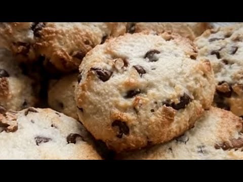 Recette cookies noix de coco et pépites de chocolat