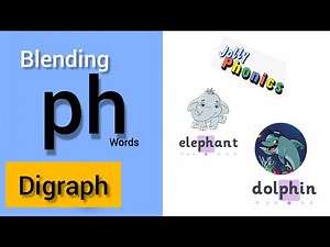 Digraph 'ph'. #ph words. phonics ph consonant digraph.