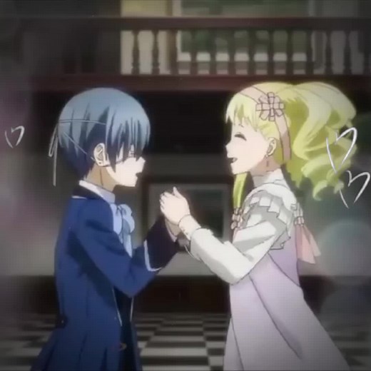 Ciel and Elizabeth Black Butler Anime Moments