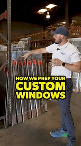 Before your windows ever reach your home, they’re carefully scanned, sorted, and staged in our warehouse. Each one is labeled with its exact dimensions and install location—so everything’s ready and right on install day. | Window World of Baton Rouge