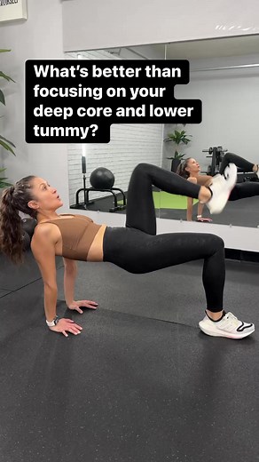 23K views · 269 reactions | Deep core exercises like this one are amazing to help work your lower tummy, waist and overall core strength.  Add in that triceps dip and your upper body gets some love too! Breathing is key so remember to exhale as you lift each leg and keep your core tight. Take your time and make every rep count. Let’s Go!  #coreworkout #strong #workoutmotivation #gymreels #personaltrainer | Teresa Ma | Facebook