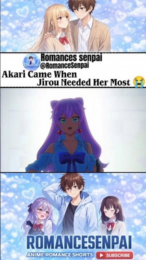 Akari Came When Jirou Needed Her Most 😭💔#morethanamarriedcouplebutnotlover#Akari#jirou