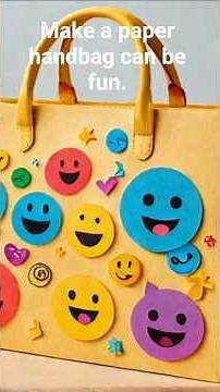 How To Make a Paper Hand bag.#Paper craft #Diy #How to make