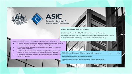 Trainee financial advisers question "vague" ASIC exam after one-in-three fail rate