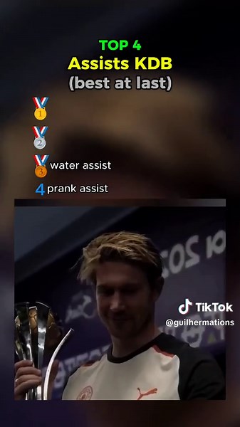 Kevin De Bruyne's Impressive Assists Compilation