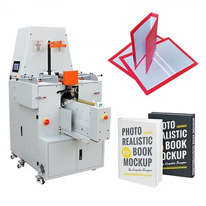 [Hot Item] Book Blocks Hard Cover Binding Machine Round Back Square Back Spine Photobook Hardcover Book Casing in Machine