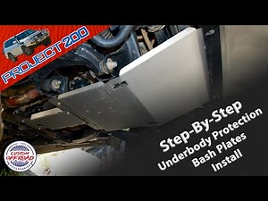 LandCruiser 200 - Underbody Protection bash plates - Project 200
