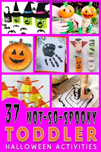 75 Not-so-spooky Halloween Crafts & Activities For Toddlers