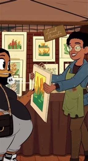 Just chilling at my local flea market #animation #funny #cartoon