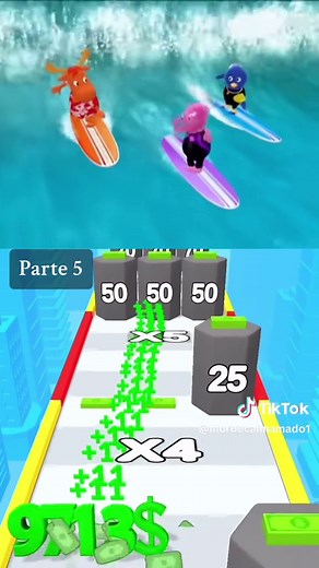 El Surf es la Moda | Backyardigans Temporada 1 Episodio 15 - Respuesta a @🪄Series_anim4das Parte 5