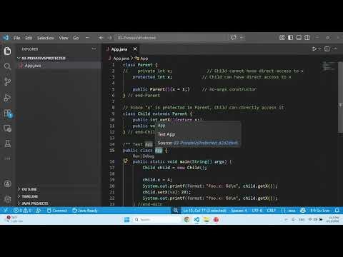private vs protected member variables/methods