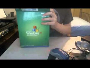unboxing windows xp home edition