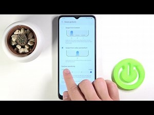 How to Adjust Gestures Sensitivity on SAMSUNG Galaxy F22 - Man...