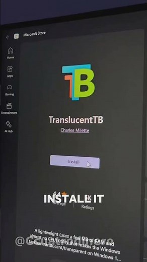 ✔️ Cómo CENTRAR y poner INVISIBLE la BARRA de tareas | Windows 10 |#fypシ゚viral #fyp #Windows
