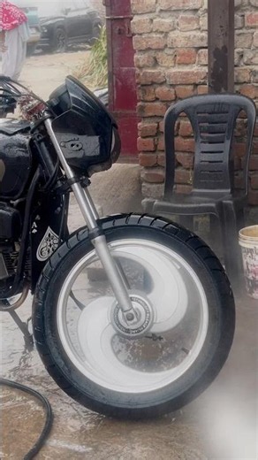 splendor alloy wheel #shortsviral #splendor #modified