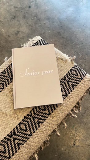 senior’s notebook🌟 #senioryear #seniors #memories #notebook #senior2024