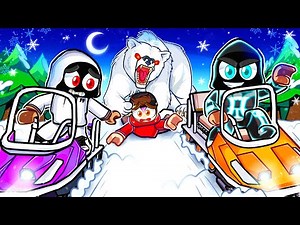 Robros Go On A SNOWY TRIP In Roblox!