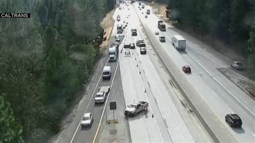 Eastbound Interstate 80 in Placer County closed after deadly motorcycle crash