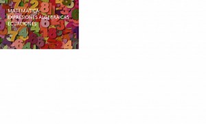 ECUACIONES PARA RESOLVER