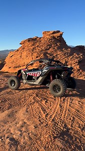 Took a trip to Utah to put some miles on a new 2026 Maverick X3 Turbo R. @canamoffroad @sandhollowstatepark #maverickx3 #utv #utvoffroad | UTV Off-Road