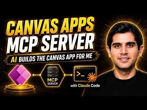 Build Power Apps with AI | Canvas Apps Authoring MCP Server + Claude Code