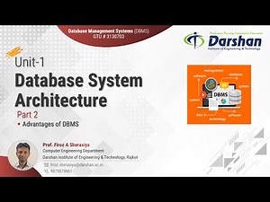 Advantages of Database Management System | Unit-1 #02