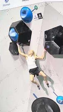 Janja Garnbret TOPS W4 Finals Boulder And WINS GOLD @ IFSC Climbing World Championships Seoul 2025!