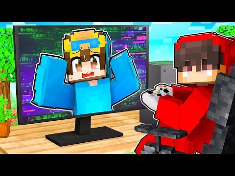 We’re STUCK In A VIDEO GAME In Minecraft!