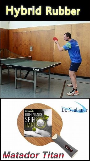 TABLE TENNIS - ANTISPIN - A-B-S 3 PRO - MATADOR TITAN - DR. NEUBAUER - LG TT STORY |5|