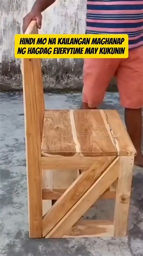 10K views · 66 reactions | Kung mahilig sa DIY, pwedi nyo tong gayahin. Convertible na silya into mini ladder. #fblifestyle #chairs #ladder #2in1 #ideas #diy #project #style #design #viral #amazing #howto #Wow #convertible | Gerald Aldea | Facebook