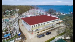 6.3K views · 84 reactions | We are delighted to have brought back the Roof Garden this summer as a beautiful new venue for concerts and events. Take a look at this time lapse video of the construction process from the ground up. #FlashbackFriday | Arnolds Park Amusement Park | Facebook