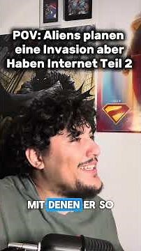 POV: Aliens planen eine Invasion aber haben nur das Internet #notaliens #alieninvasion #sketch #skit