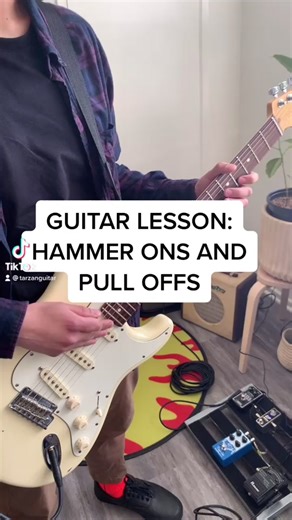 Mastering Hammer Ons and Pull Offs on Electric Guitar