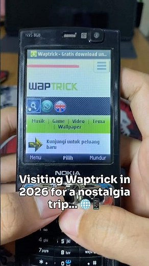 waptrick in 2026 #oldnokia #nokia #smartphone #javagames #nostalgia #waptrick