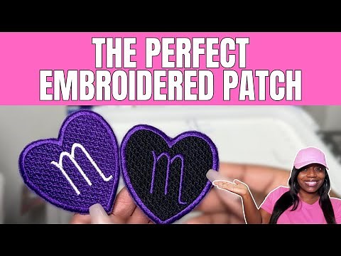 How to make The PERFECT Embroidery Patch | Ricoma EM-1010