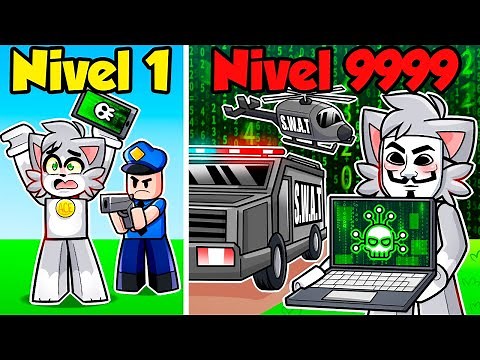 ¡Pasé de HACKER NOOB al MÁS PRO de Roblox! 💻😼