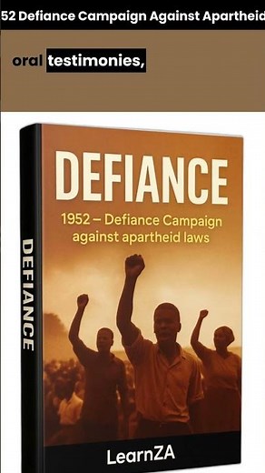 1952 Defiance Campaign Against Apartheid Laws