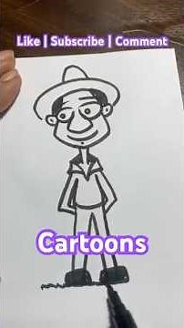 😜 Cartoon Faces #01 – Master Funny & Expressive Face Sketching! 🎭✨ #Shorts #Viral #trending