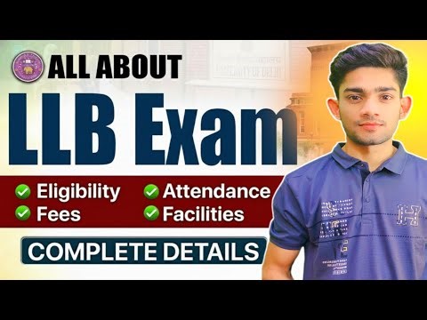 LLB Entrance Exams 2025 | 5 Year & 3 Year LLB All Exams Full Details | Eligibility, Syllabus, Fees