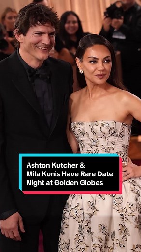 Mila Kunis and Ashton Kutcher's Rare Date Night at Golden Globes 2026